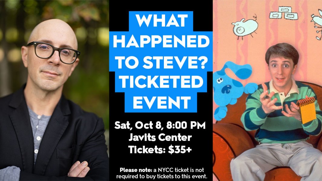 Steve Burns Ticketed Event