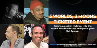 NYCC 3 Worlds, 3 Moons Event
