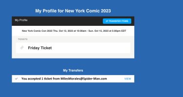 Accepting Tickets w/ Fan Ver Step 3