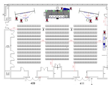 409 Room Layout