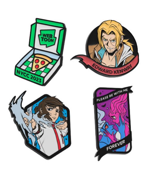 Buy Pin Club's New York Comic Con, Anime NYC 2023 Yu-Gi-Oh! Pins Online, in the name of the pharaoh