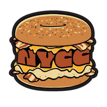 Breakfast Sandwich Sticker