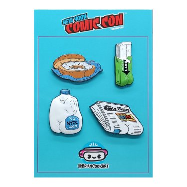 NYCC 2024 x Butts On Things 4 piece set