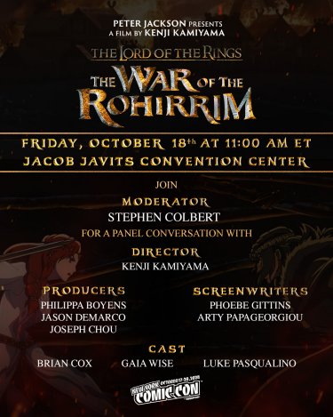 THE LORD OF THE RINGS: THE WAR OF THE ROHIRRIM