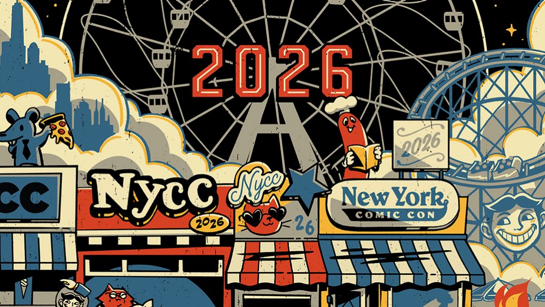 New York Comic Con 2026 Coney Island artwork